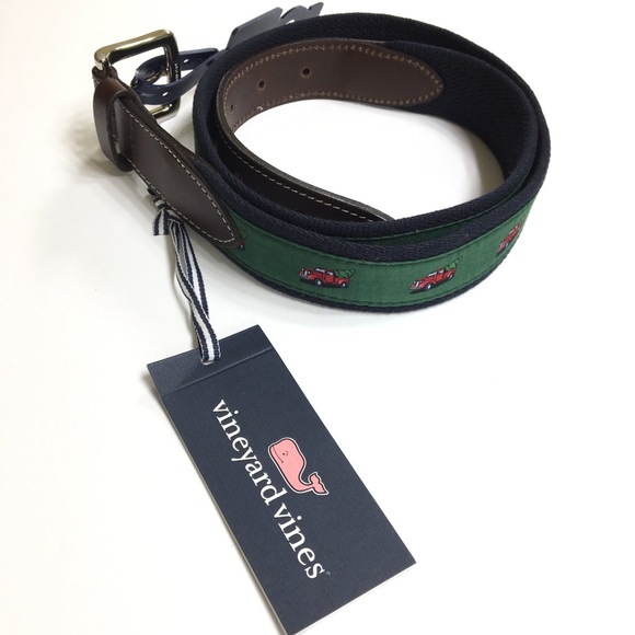 Vineyard Vines Other - Vineyard Vines Truck & Tree Canvas Club Belt